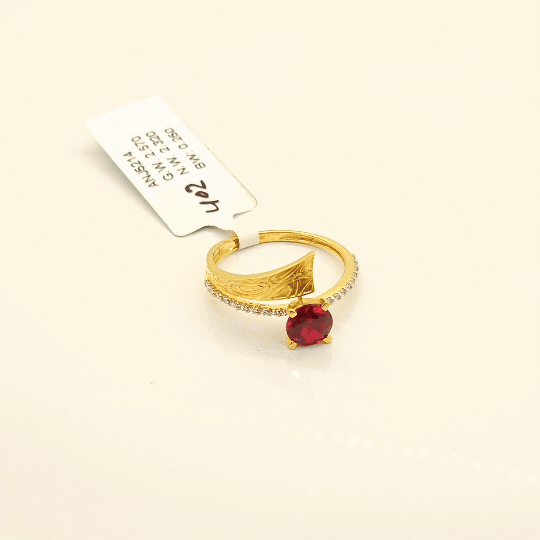 Regal Ruby Embrace Ring