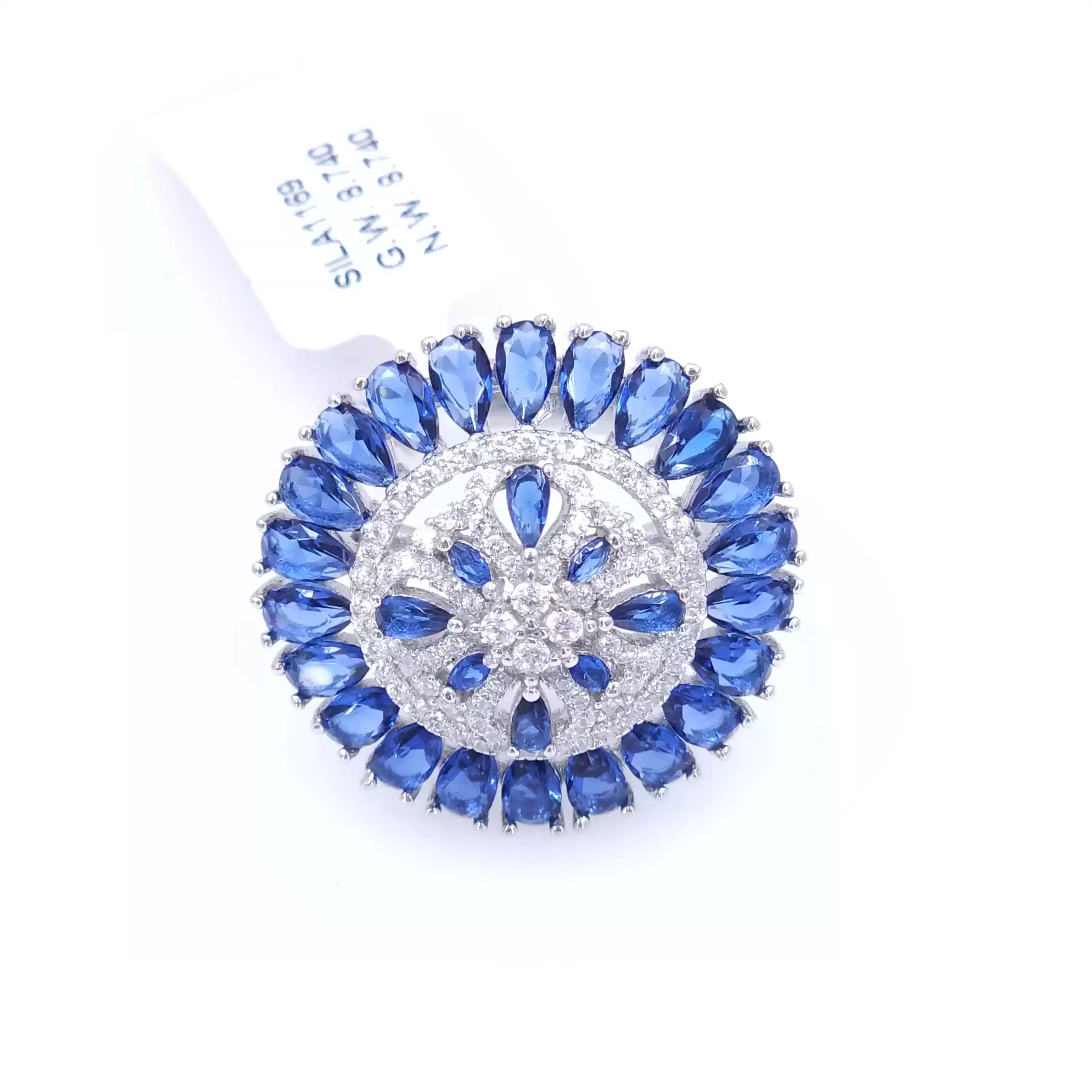 Blue Orbit Ring