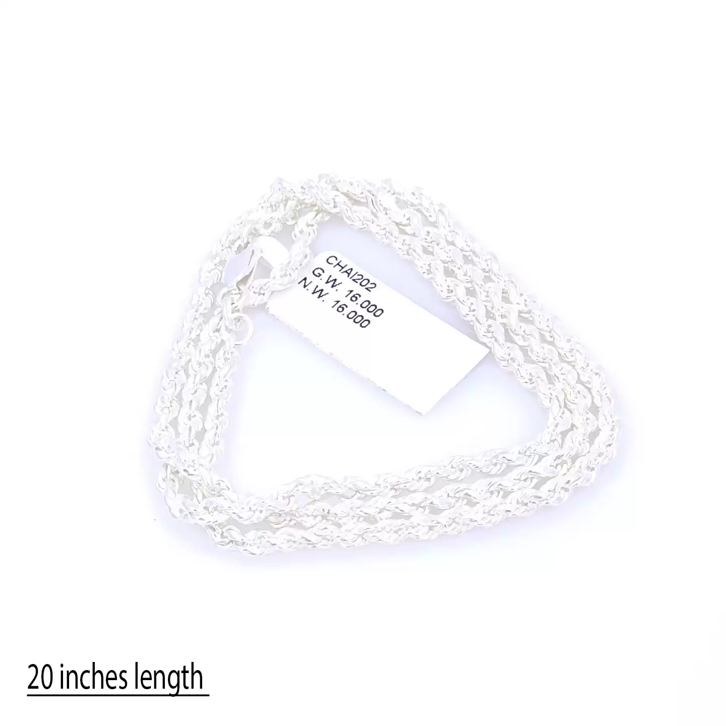 Classic Silver Chain