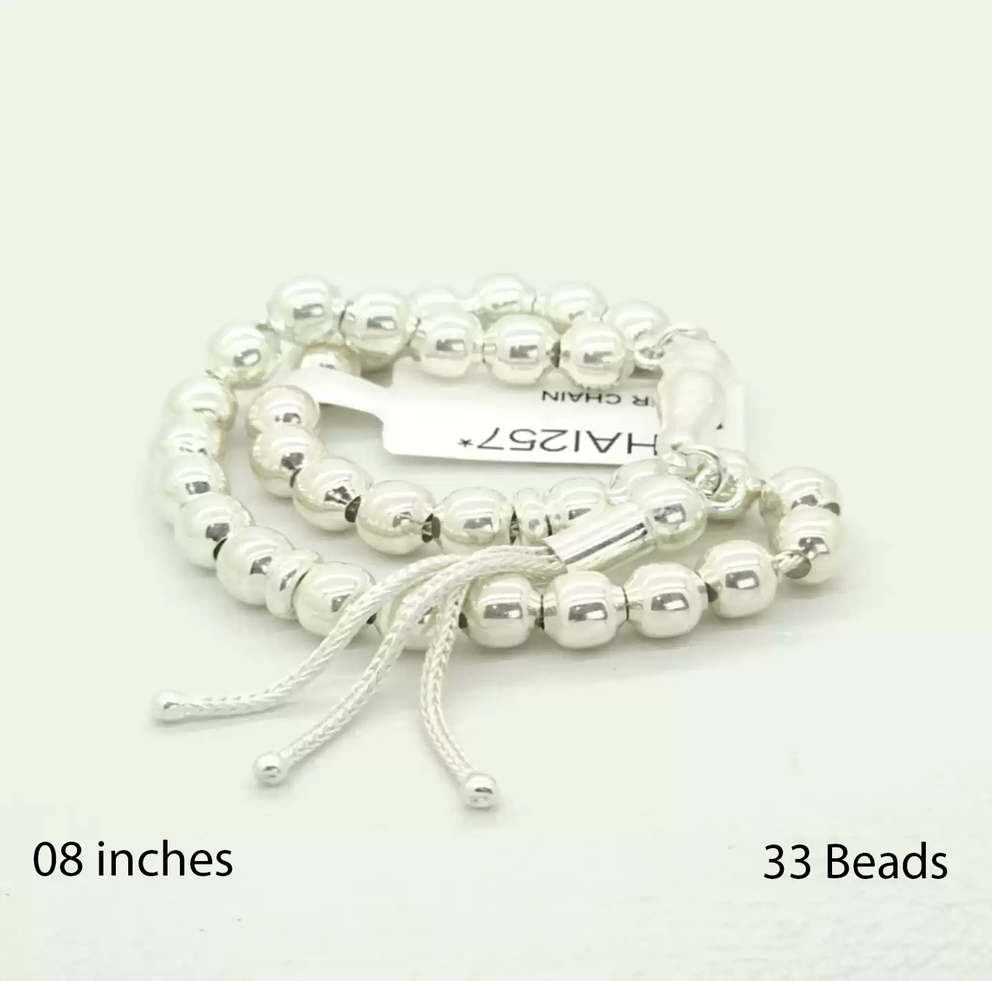 Silver Chain Tasbeeh