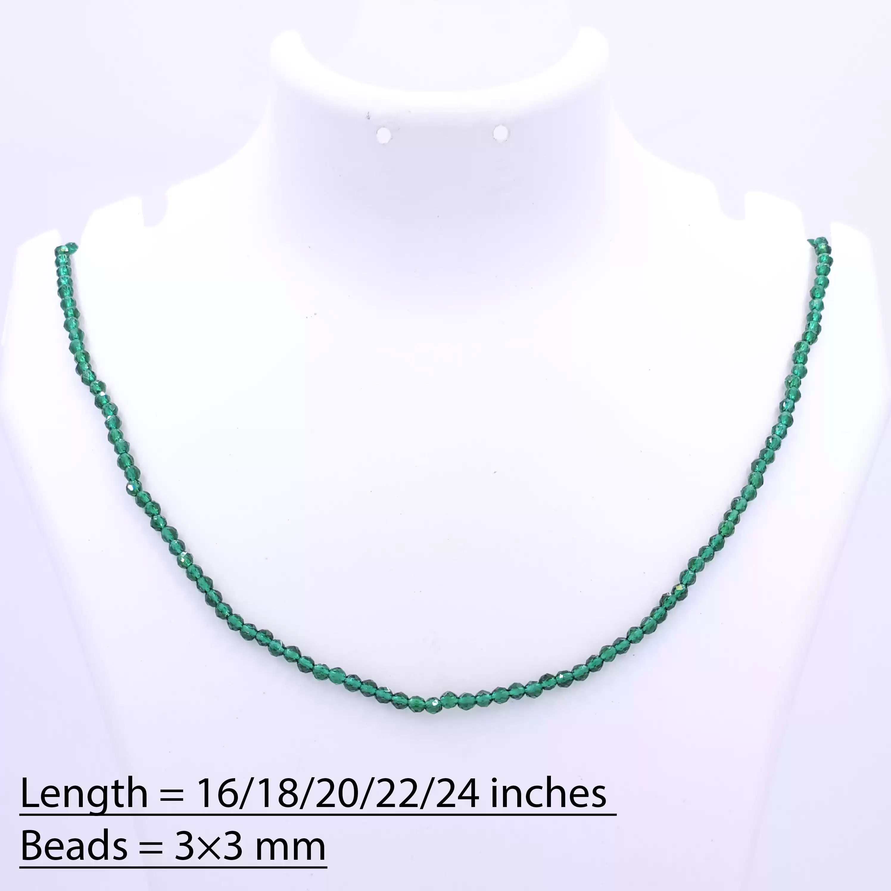 Emerald Beads String