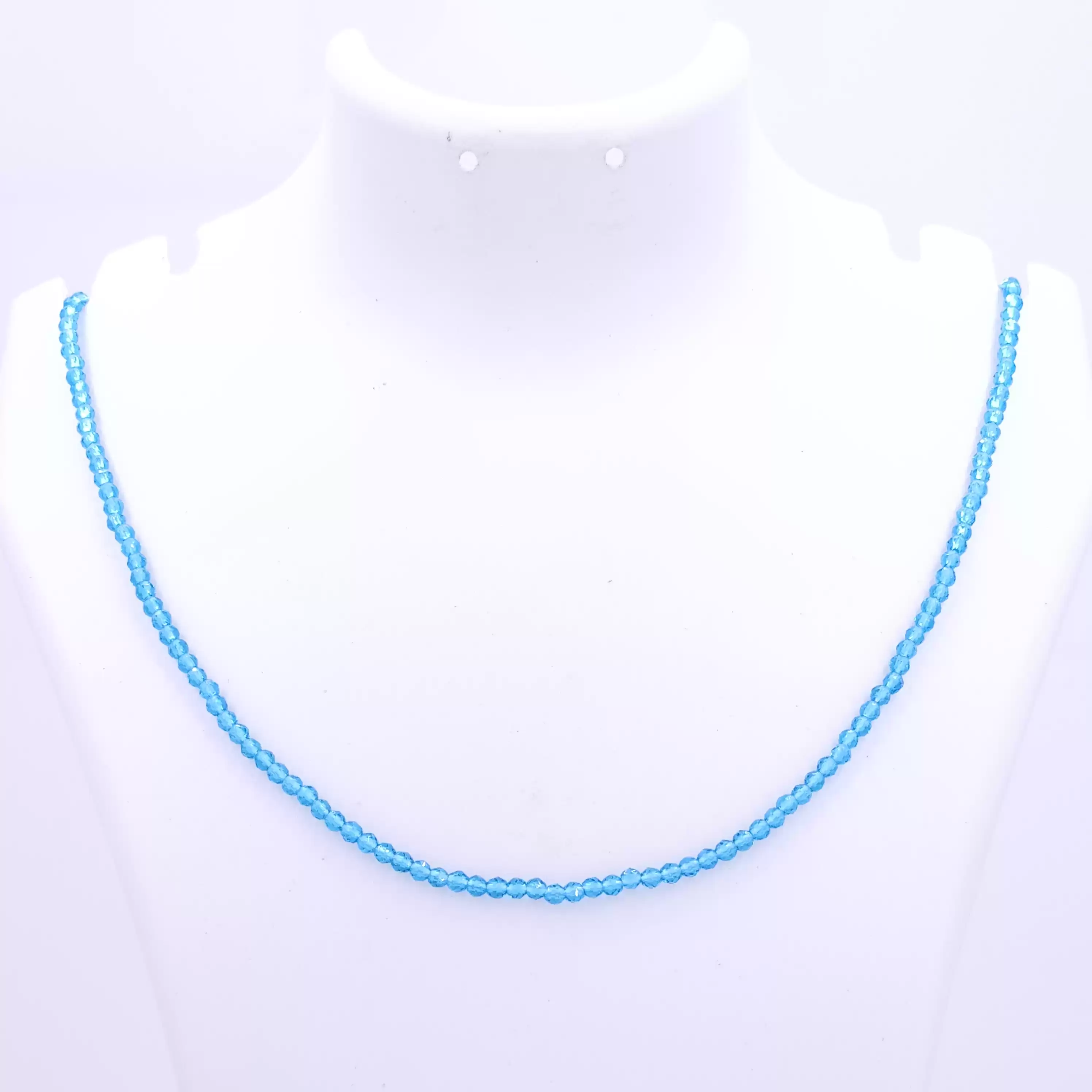 Aquamarine Beads String