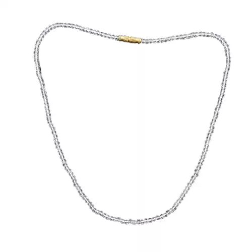 White Beads String