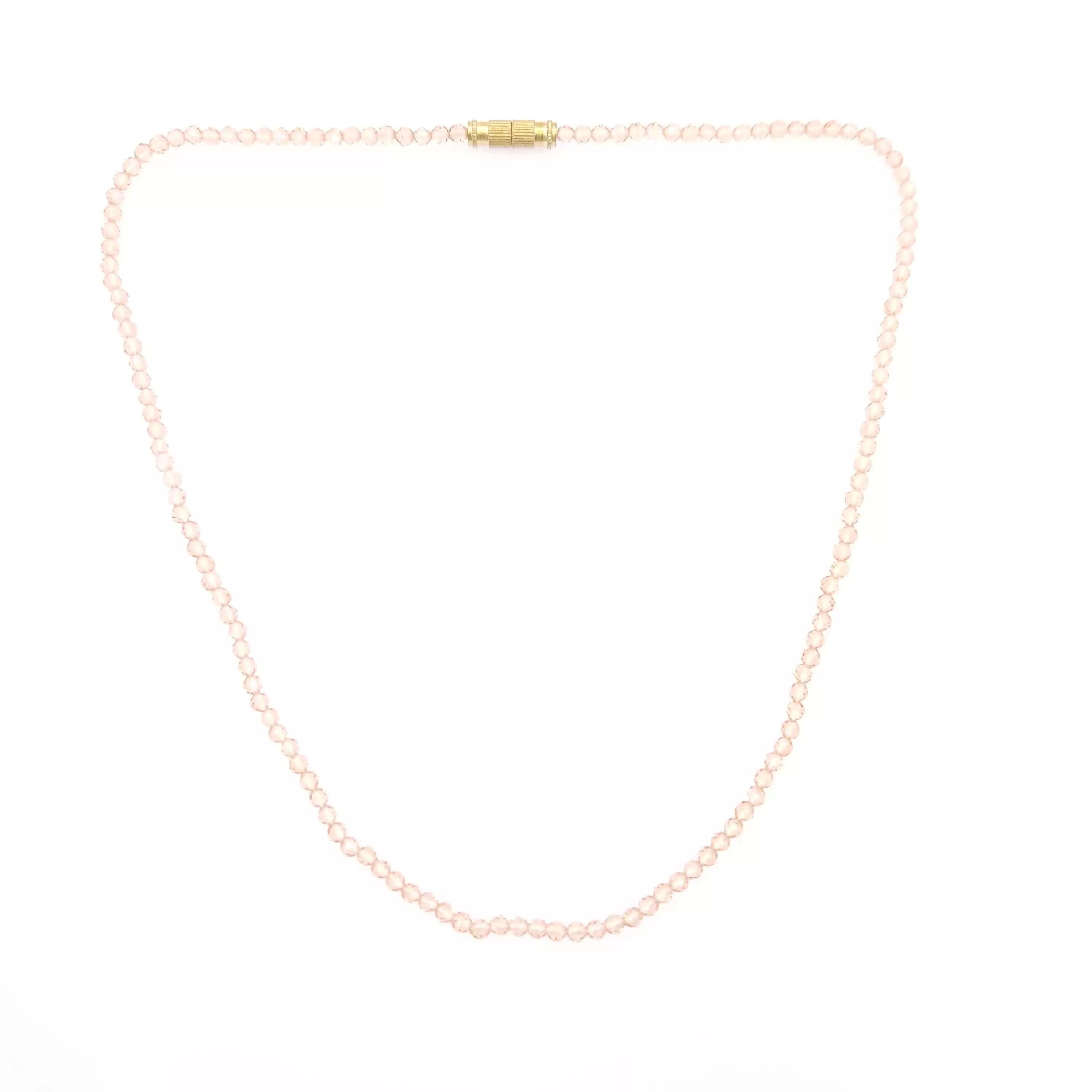 Light Peach Beads String