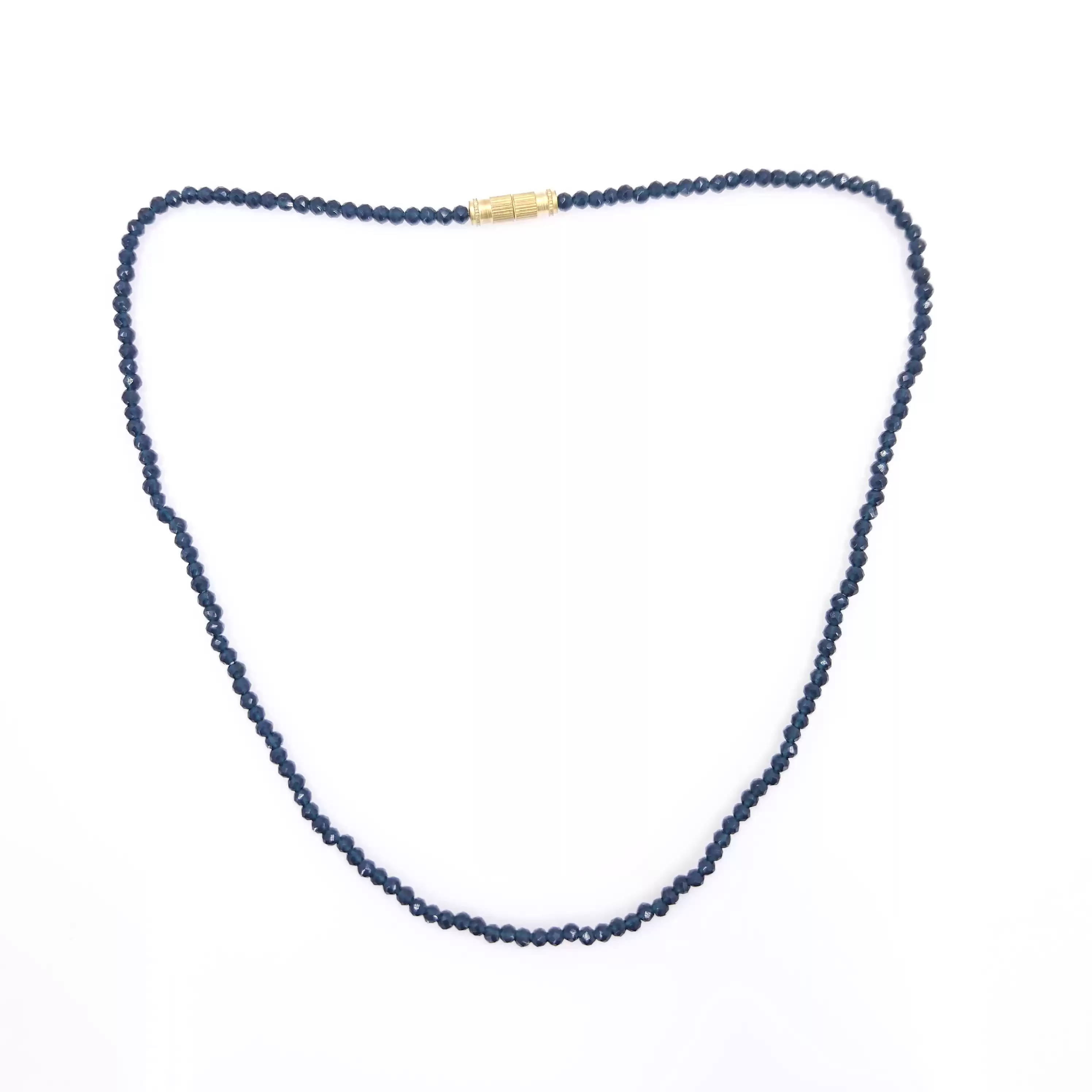 Blue Zircan Beads String