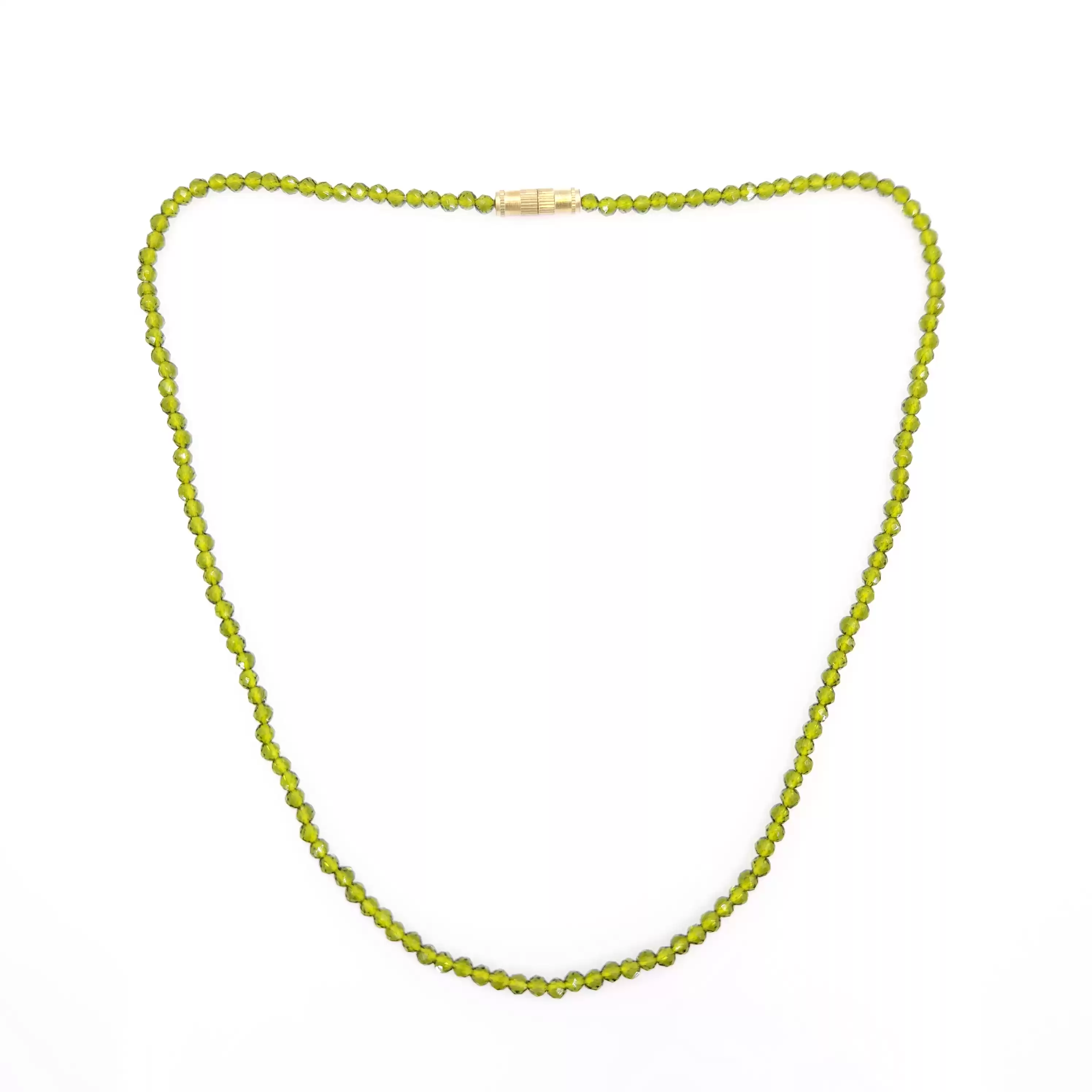 Olivine Beads String